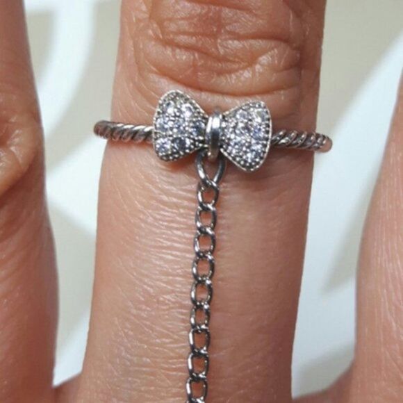 Hand Jewelry Silver Chain Turquoise Dreamcatcher DreamCatcher Ring Bracelet b44 - Picture 7 of 7